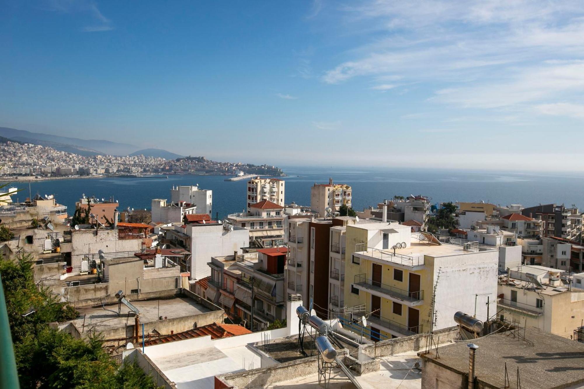 Kathys Sea View Apartment 카발라 외부 사진