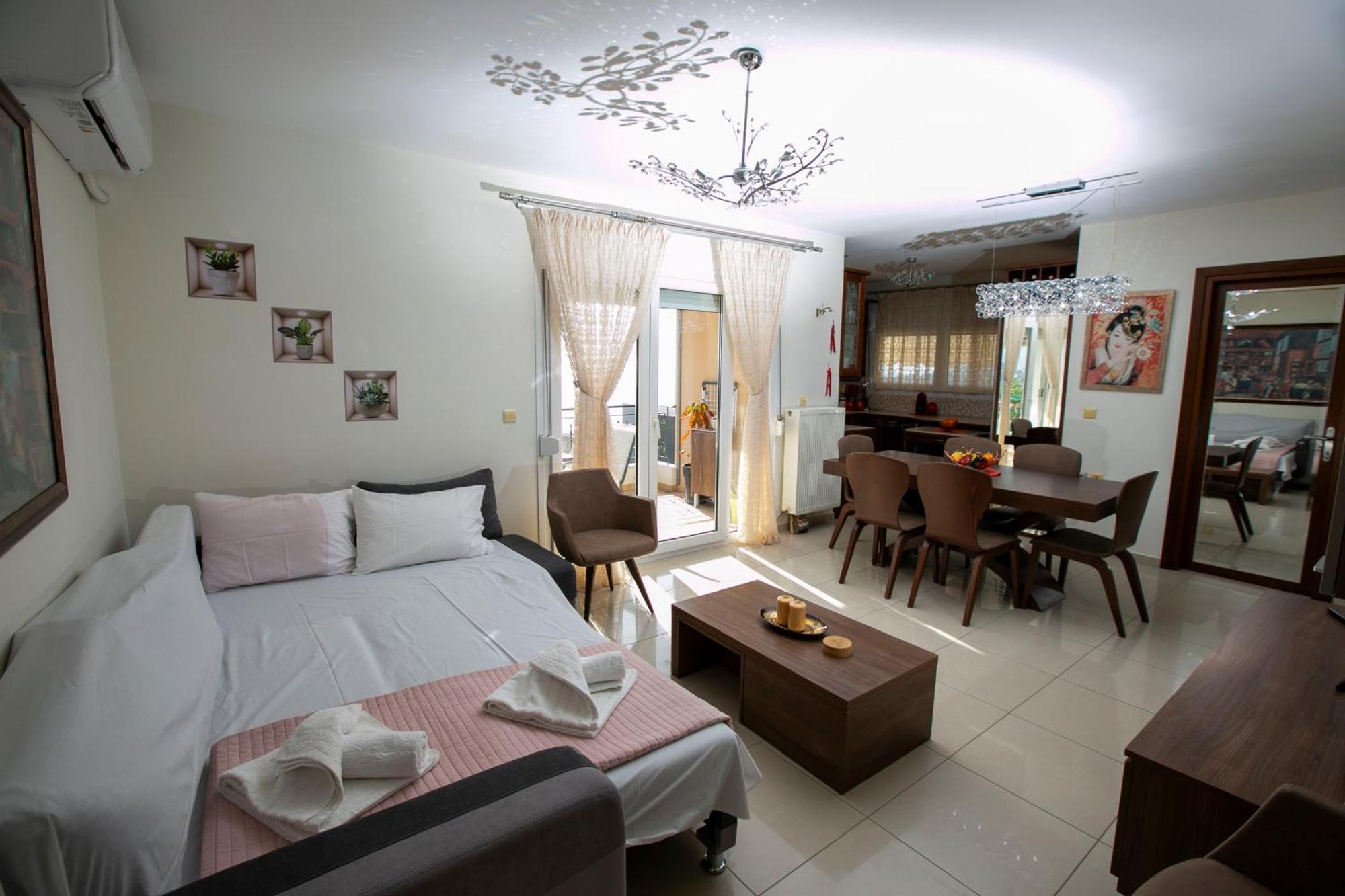 Kathys Sea View Apartment 카발라 외부 사진